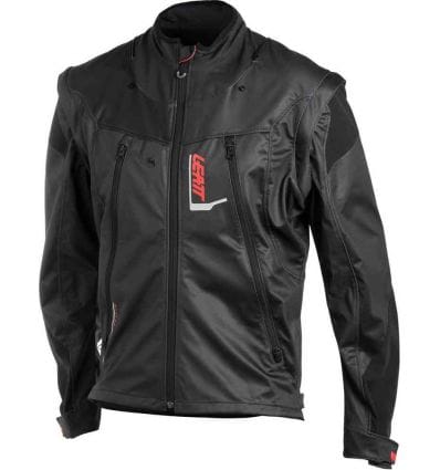 LEATT JACKET GPX 4.5 LITE BLK/GREY - Image 1