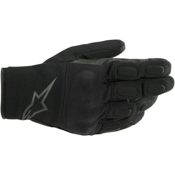 Manusi de piele impermeabile ALPINESTARS S-MAX DRYSTAR S Negru/Rosu - Negru/Antracit