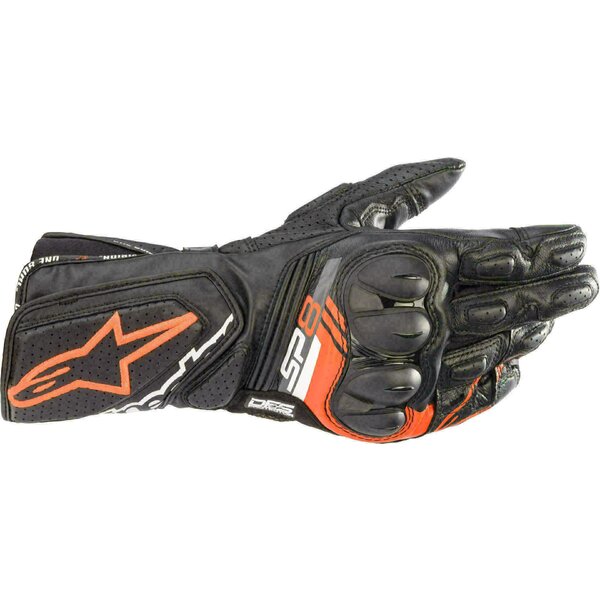Manusi de piele sport/touring Alpinestars SP-8 V3 S Negru/Rosu - Negru/Rosu