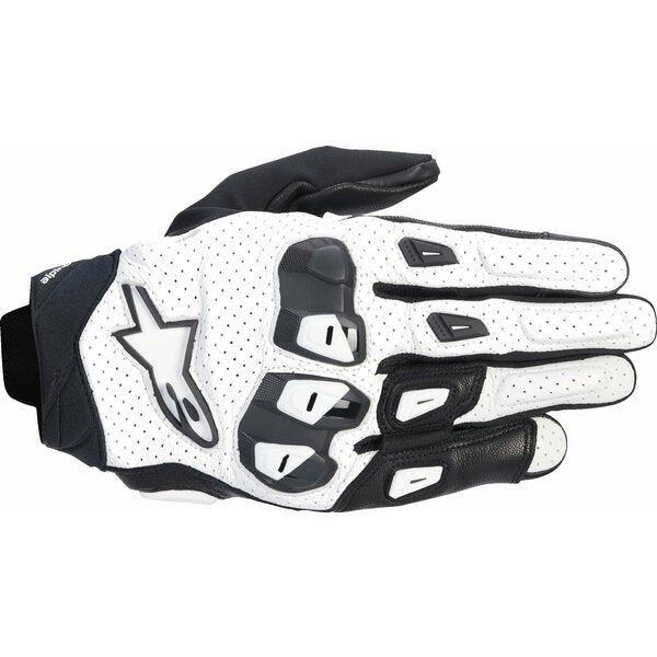 Manusi de piele vara ALPINESTARS SP X 7 S Negru/Alb - Alb/Negru