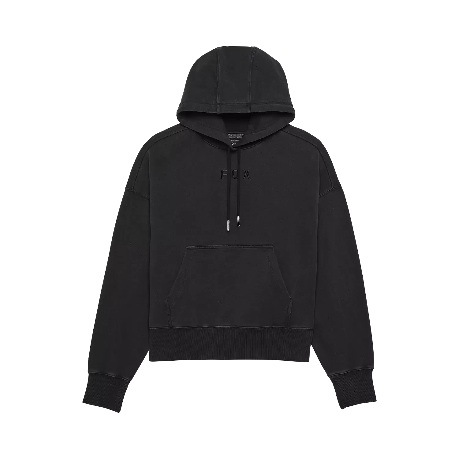 FOX Racing W WORDMARK OVERSIZED FLEECE PO [BLK] - Image 1