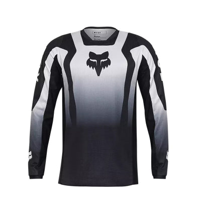 FOX 180 LEAN JERSEY - EXTD SIZES [BLK/WHT] - Image 1