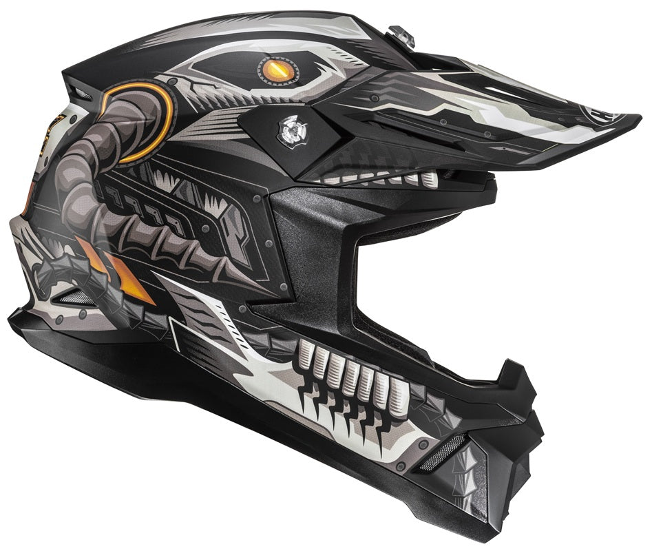 HJC C50 Mecha Beast Negru - Image 4