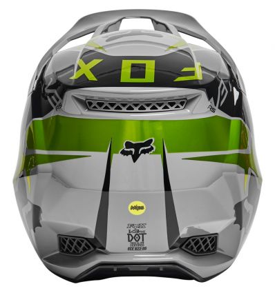 FOX V3 RS MIRER HELMET, ECE [FLO YLW] - Image 3