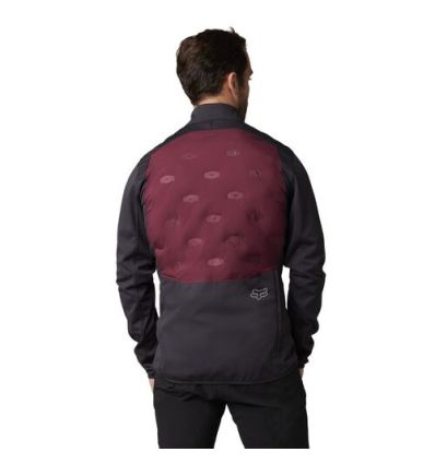 FOX MTB RANGER WINDBLOC FIRE JACKET [DRK MRN] - Image 6