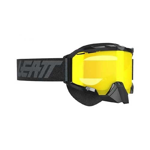 LEATT Goggle Velocity 4.5 SNX Black Yellow 70% - Image 1