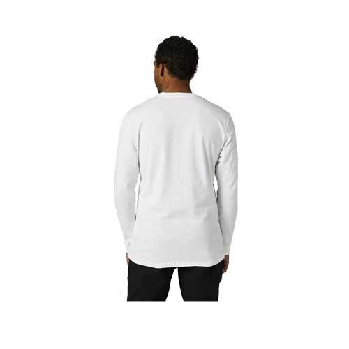 FOX RKANE LS PREMIUM TEE [OPT WHT] - Image 2