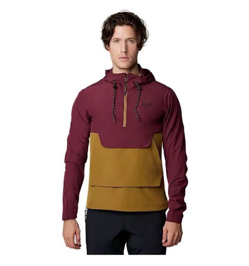 Fox Mtb Ranger Wind Pullover - Maro Inchis