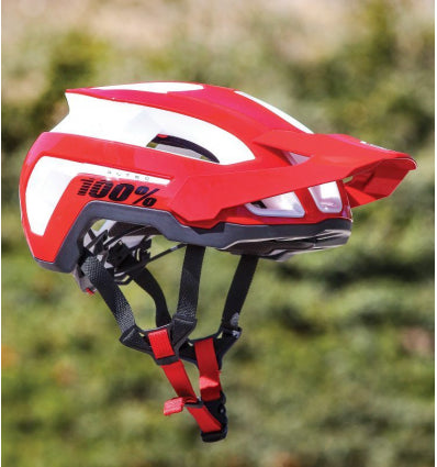 100% ALTEC Trail Helmet Red - Image 7