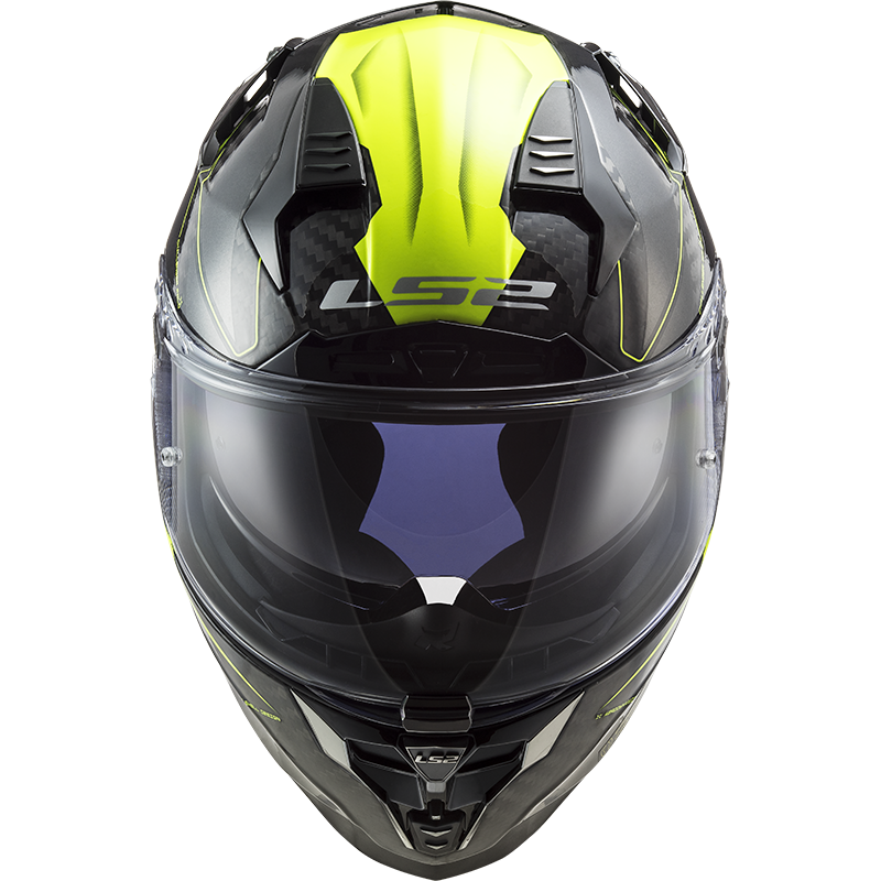 LS2 FF327 CHALLENGER CT2 FOLD GLOSS H-V YELLOW - Image 8