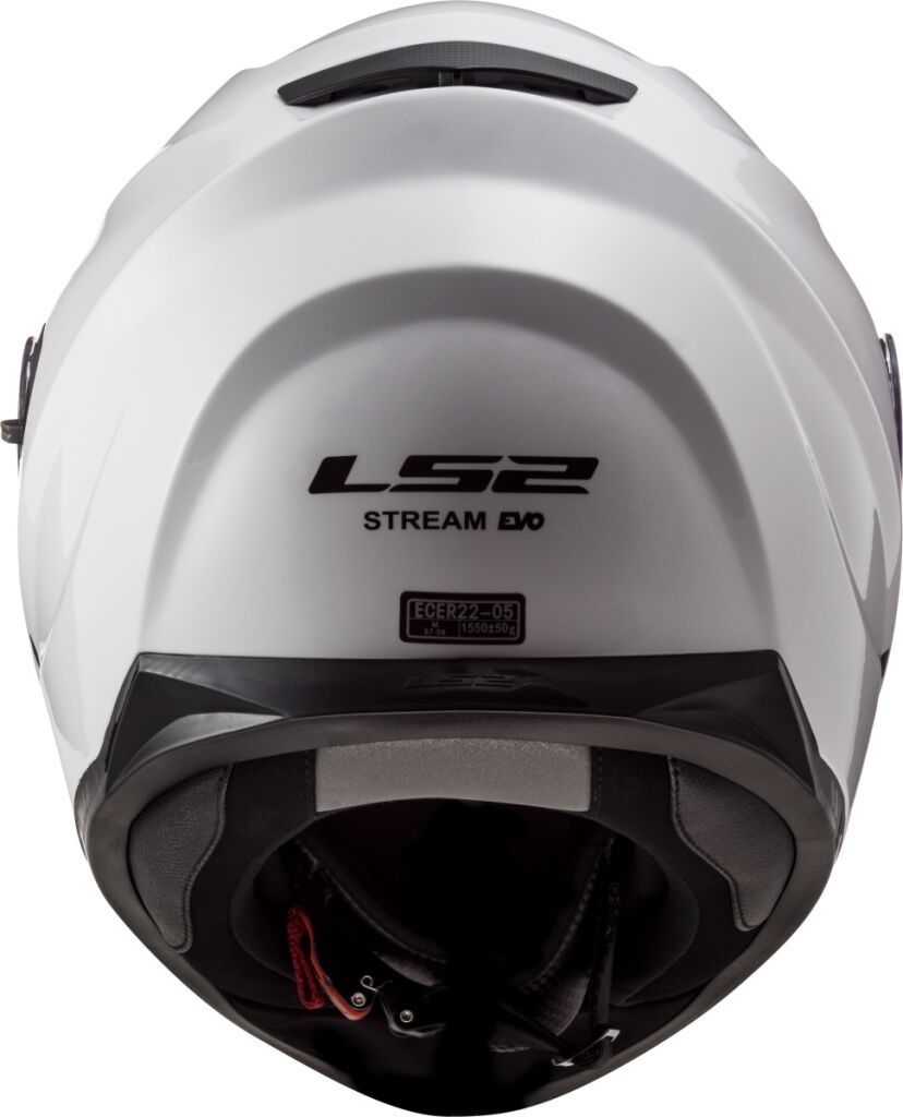 LS2 FF320 STREAM EVO GLOSS WHITE - Image 3