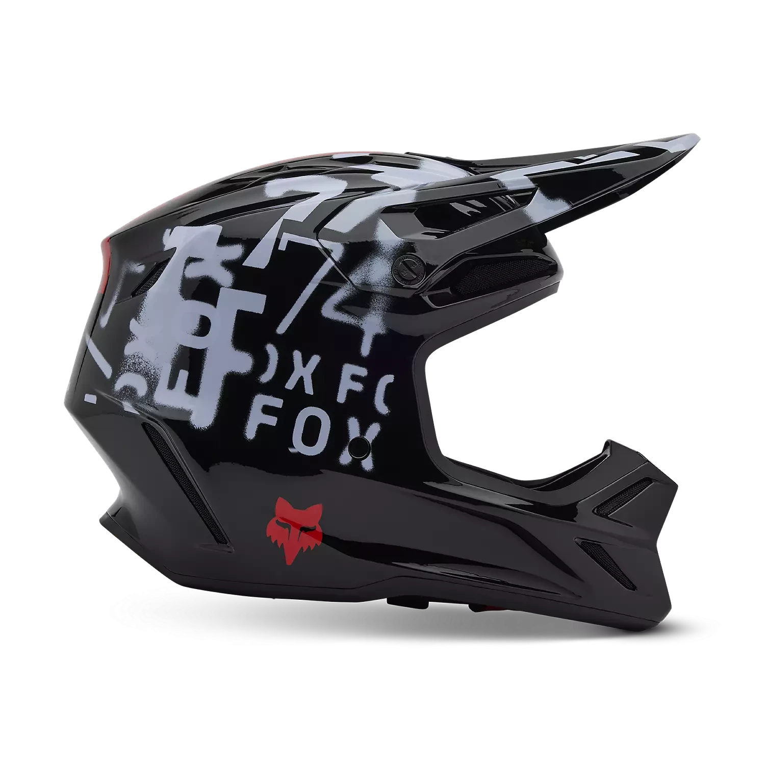 Fox Racing V3 Seventy4 Helmet - Negru
