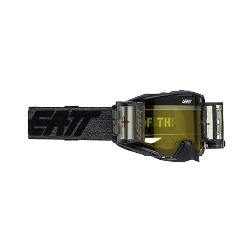 LEATT Goggle Velocity 6.5 Roll-Off Graphene Yellow 70%