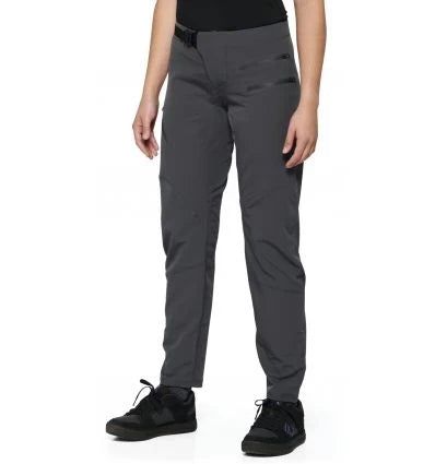 100% 100% AIRMATIC Women’s Pants Charcoal - Image 1