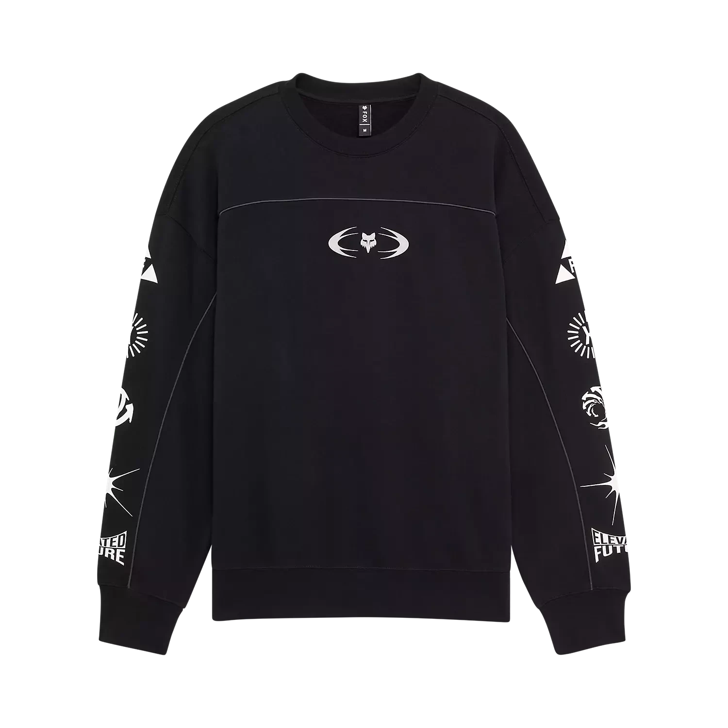 FOX Racing IMAGE COSMO OVERSIZED FLEECE CREW [BLK] - Image 1