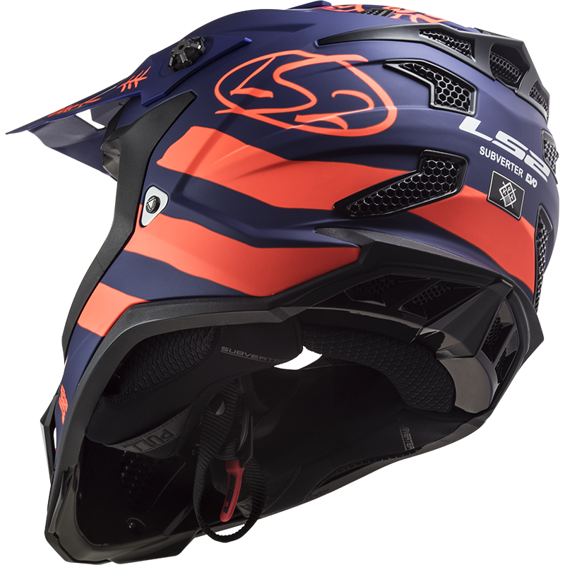 LS2 MX700 SUBVERTER CARGO MATT BLUE FLUO - Image 8