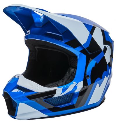 Fox V1 Lux Helmet Ece - Albastru