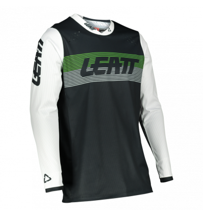 LEATT Jersey Moto 4.5 Lite Black 2022 - Image 1