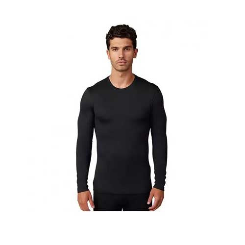 FOX MTB TECBASE FIRE LS SHIRT [BLK] - Image 1