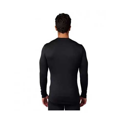 FOX MTB TECBASE FIRE LS SHIRT [BLK] - Image 2