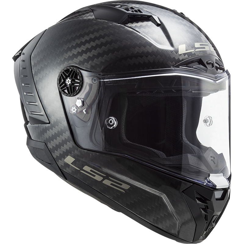 LS2 FF805 THUNDER GLOSS CARBON - Image 2