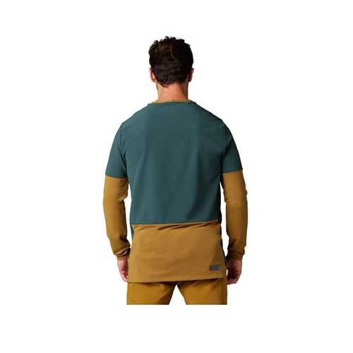 Fox Mtb Defend Thermal Jersey - Verde