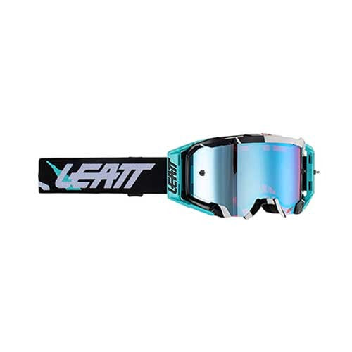 LEATT Goggle Velocity 5.5 Iriz Acid Tiger Blu UC 26% - Image 1