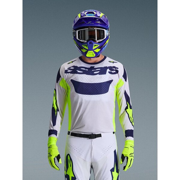 Gri/Galben fluo/Albastru
