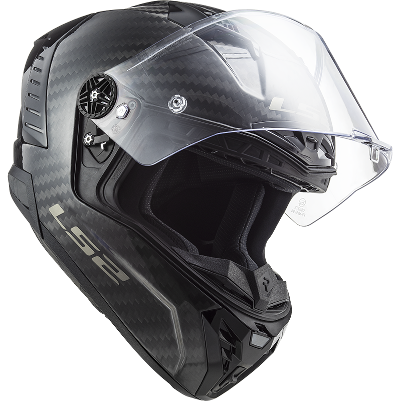 LS2 FF805 THUNDER GLOSS CARBON - Image 5