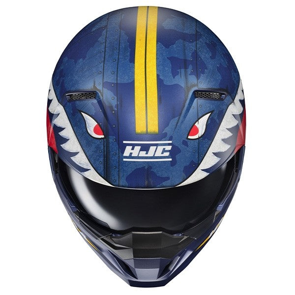 HJC i20 Vanguard Call of Duty Albastru - Image 4