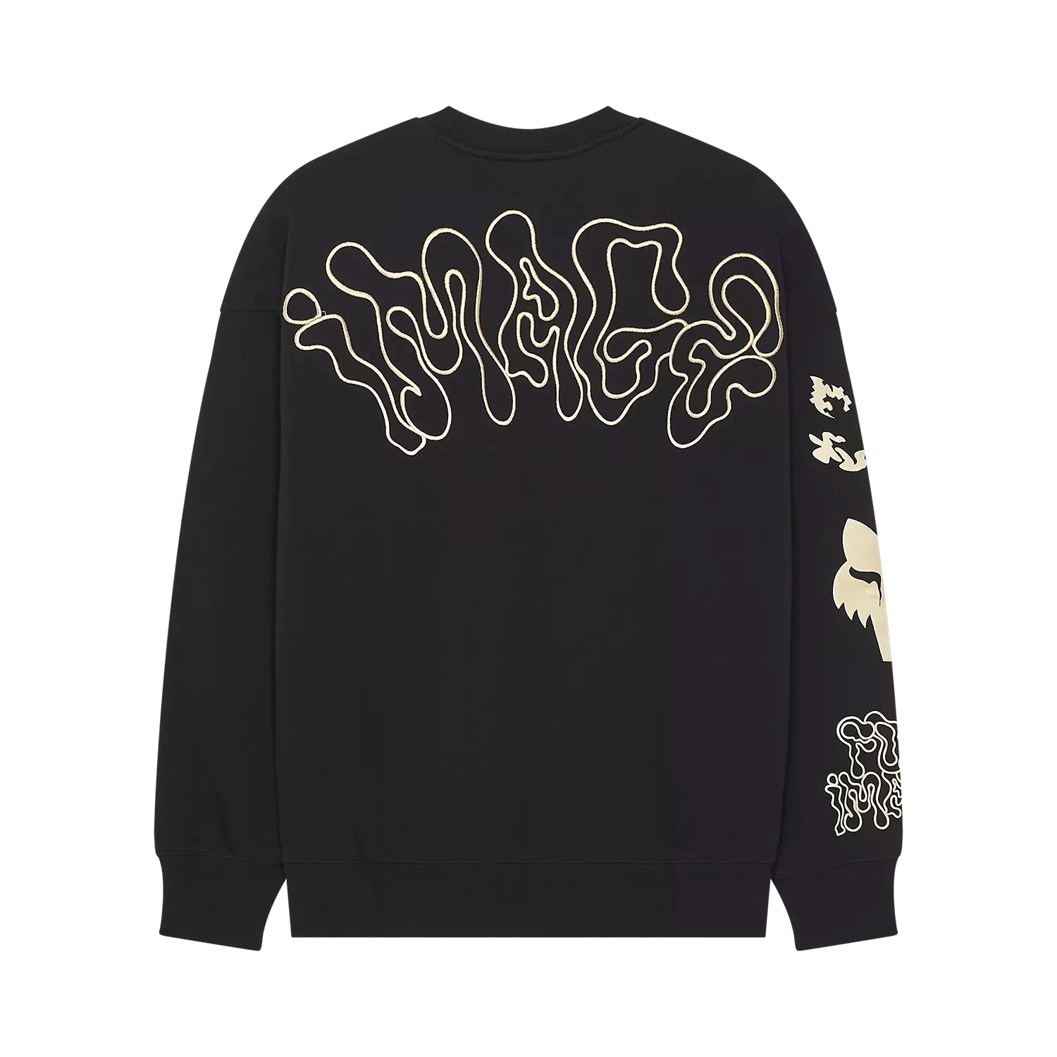 Fox Racing Hello Future Oversized Flc Crew - Negru