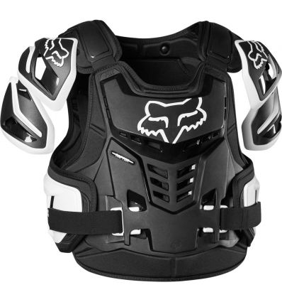 FOX RAPTOR VEST, CE [BLK/WHT] - Image 1