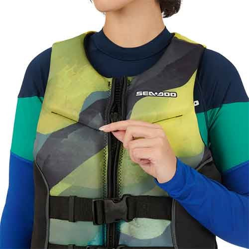 Vesta De Salvare Sea Doo Airflow Sunset Pfd Edition Unisex - Galben