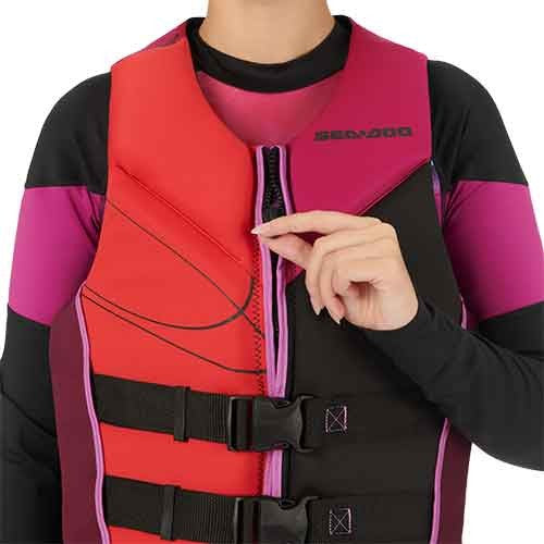 Vesta de salvare Sea-Doo Freedom Stream PFD Lava Red unisex - Image 4
