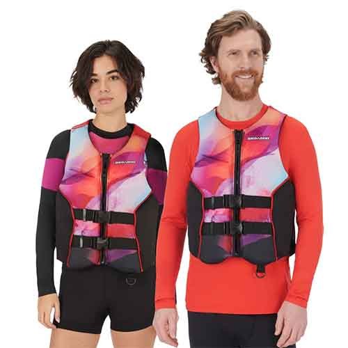 Vesta de salvare Sea-Doo Airflow Sunset PFD Edition Lava Red Unisex - Image 11