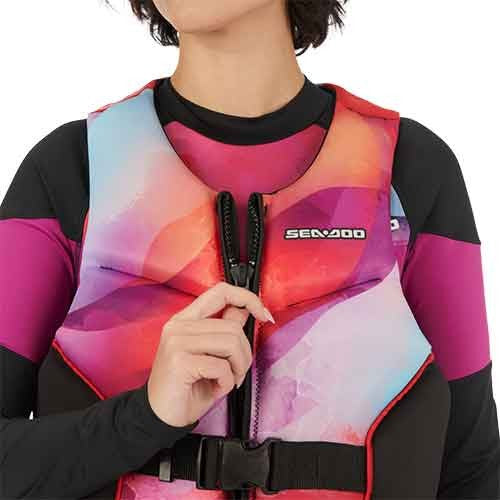 Vesta de salvare Sea-Doo Airflow Sunset PFD Edition Lava Red Unisex - Image 6