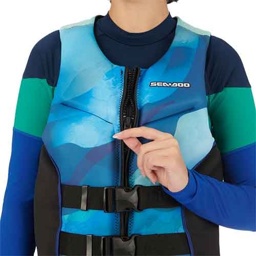 Vesta De Salvare Sea Doo Airflow Sunset Pfd Edition Unisex - Albastru