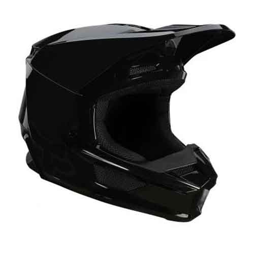 FOX V1 PLAIC HELMET, ECE [BLK] - Image 1