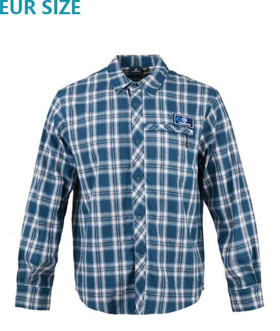 Camasa Barbati Cfmoto - Alb/Albastru