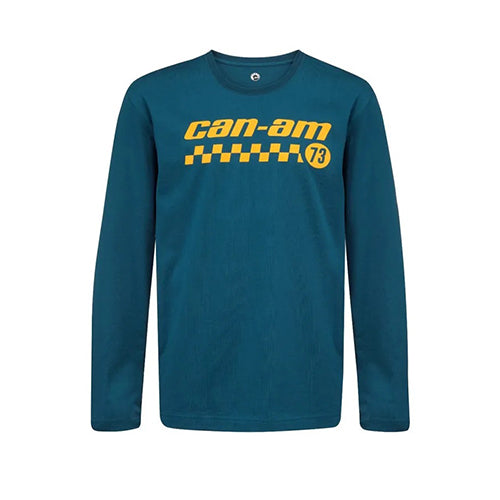 Can-am Bombardier Tricou cu maneca lunga Checkers - Image 1