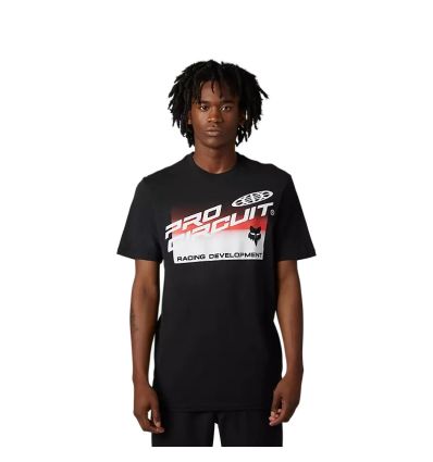 FOX FOYL PC SS PREM TEE [BLK] - Image 1
