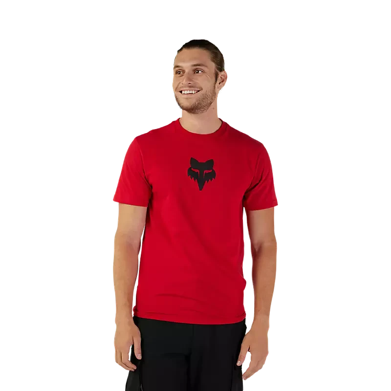 Fox Racing Fox Head Ss Prem Tee - Rosu