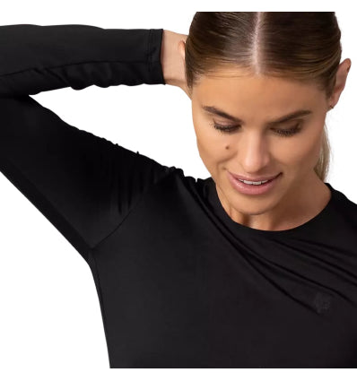 FOX W TECBASE LS SHIRT [BLK] - Image 6