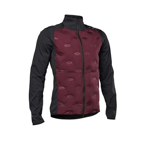 FOX MTB RANGER WINDBLOC FIRE JACKET [DRK MRN] - Image 1