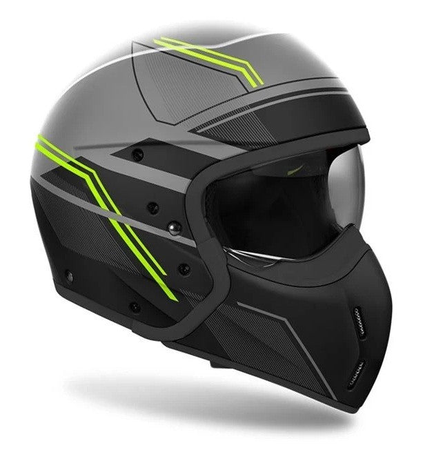 Airoh CASCA J 110 SLIM YELLOW MATT - Image 1