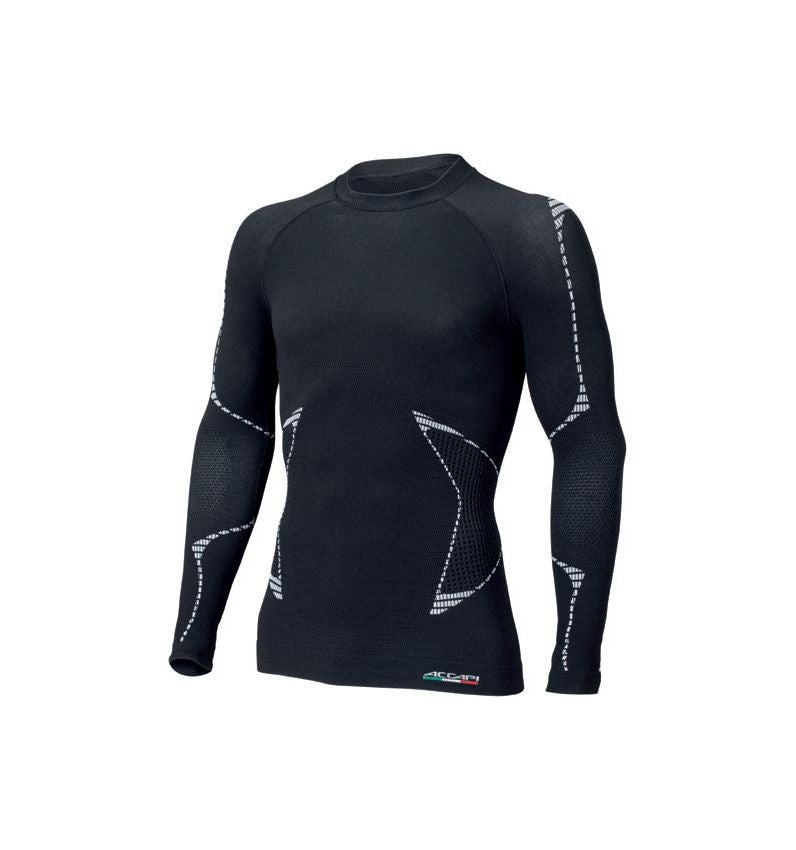 Accapi Men's L.S Shirt BIKER - Black/White - Image 1