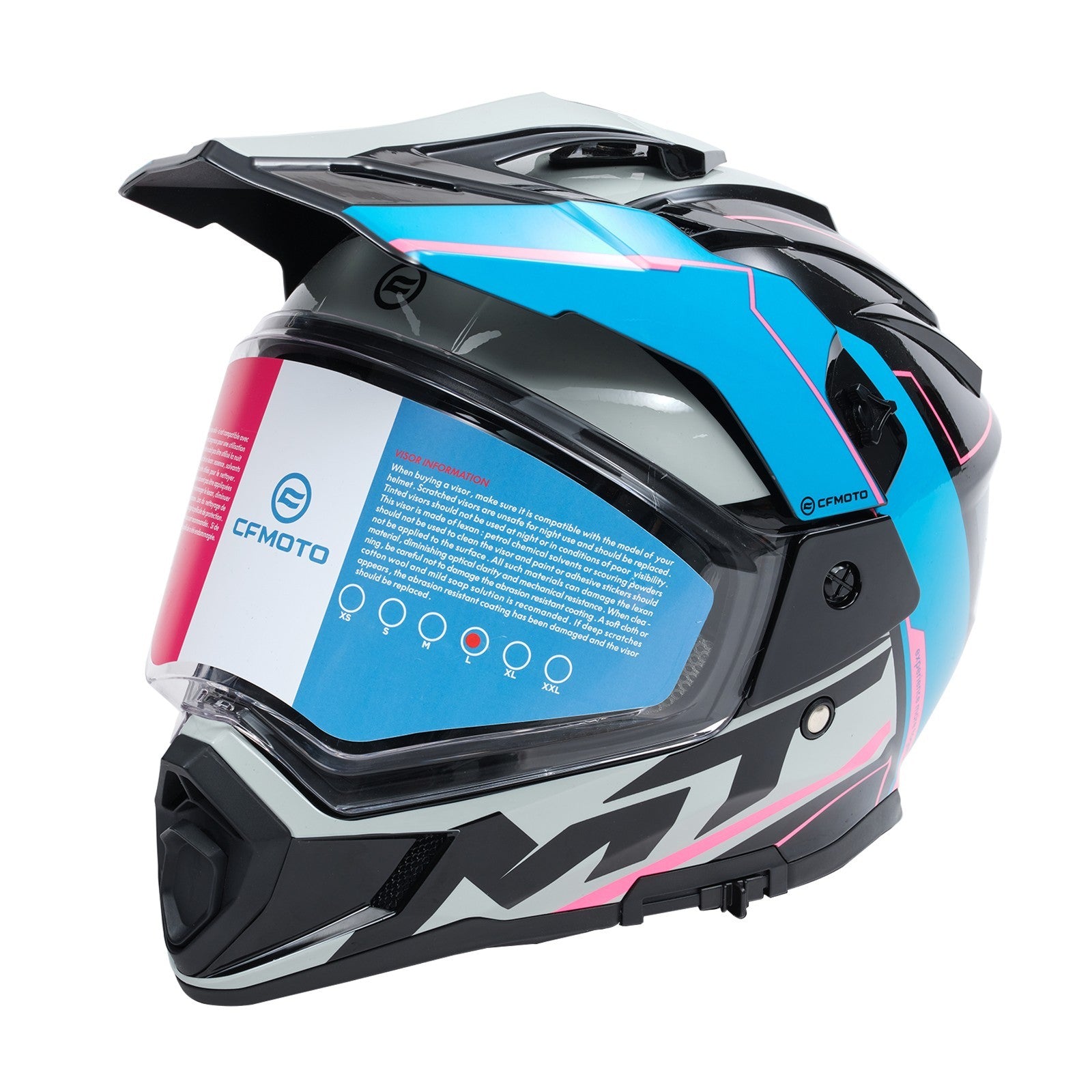Cfmoto Mt Helmet - Negru/Albastru