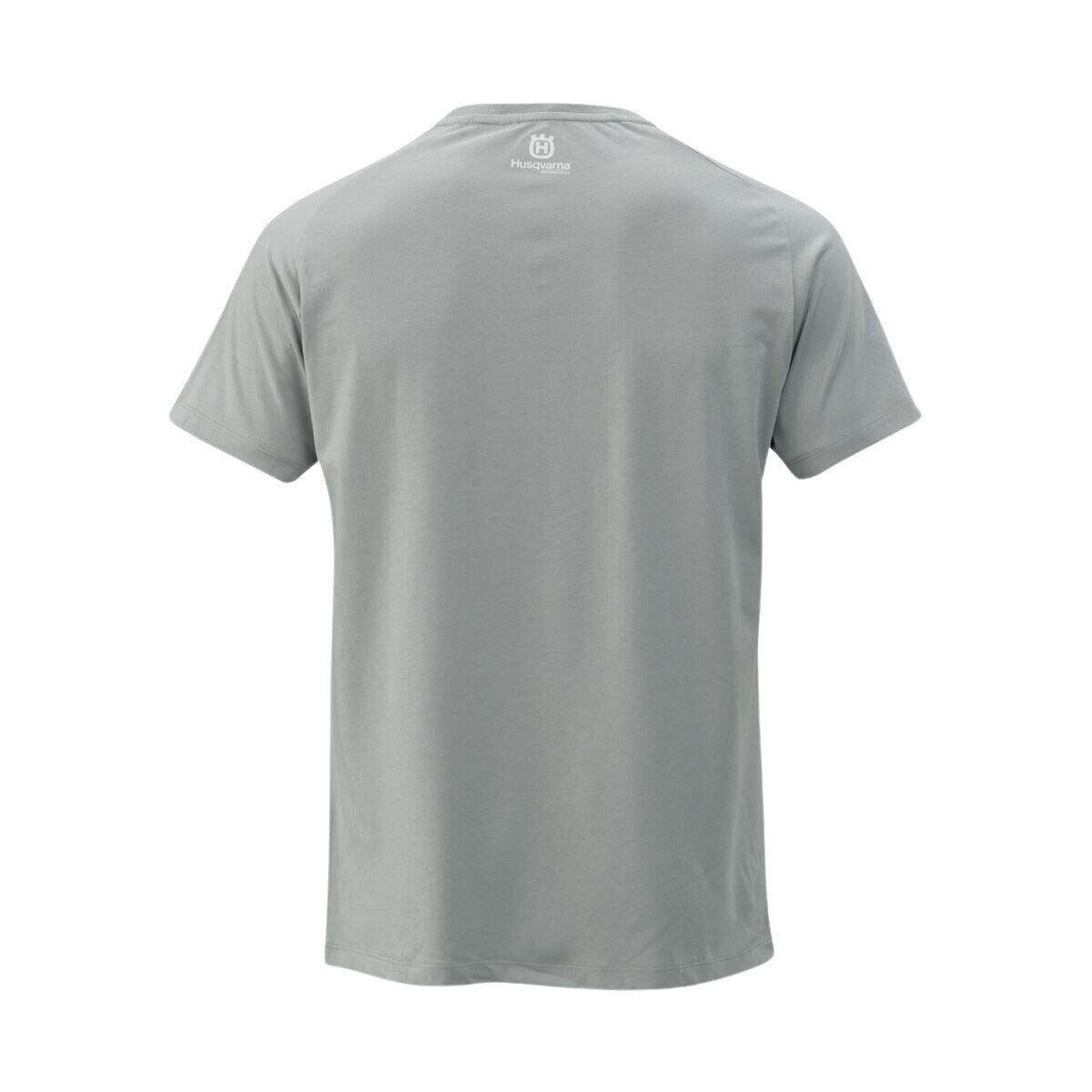 Husqvarna Origin Tee Light Grey - Image 2