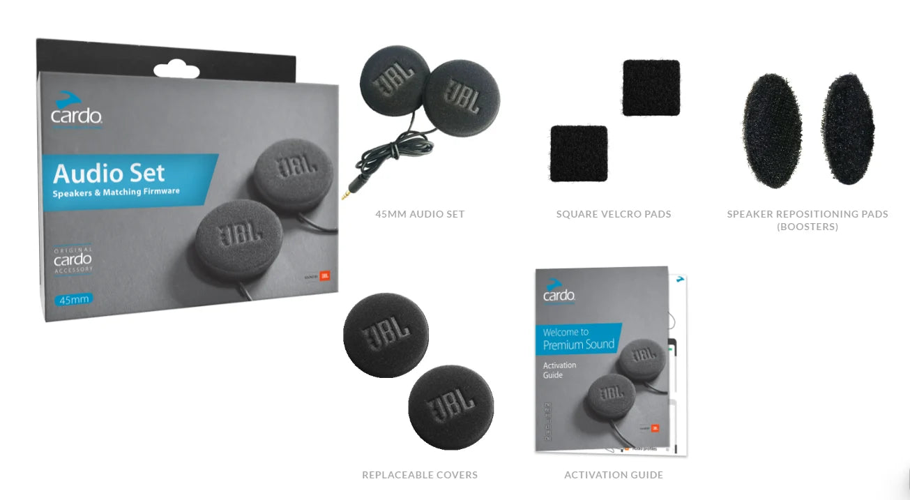 Set Difuzoare Cardo HD JBL 45mm