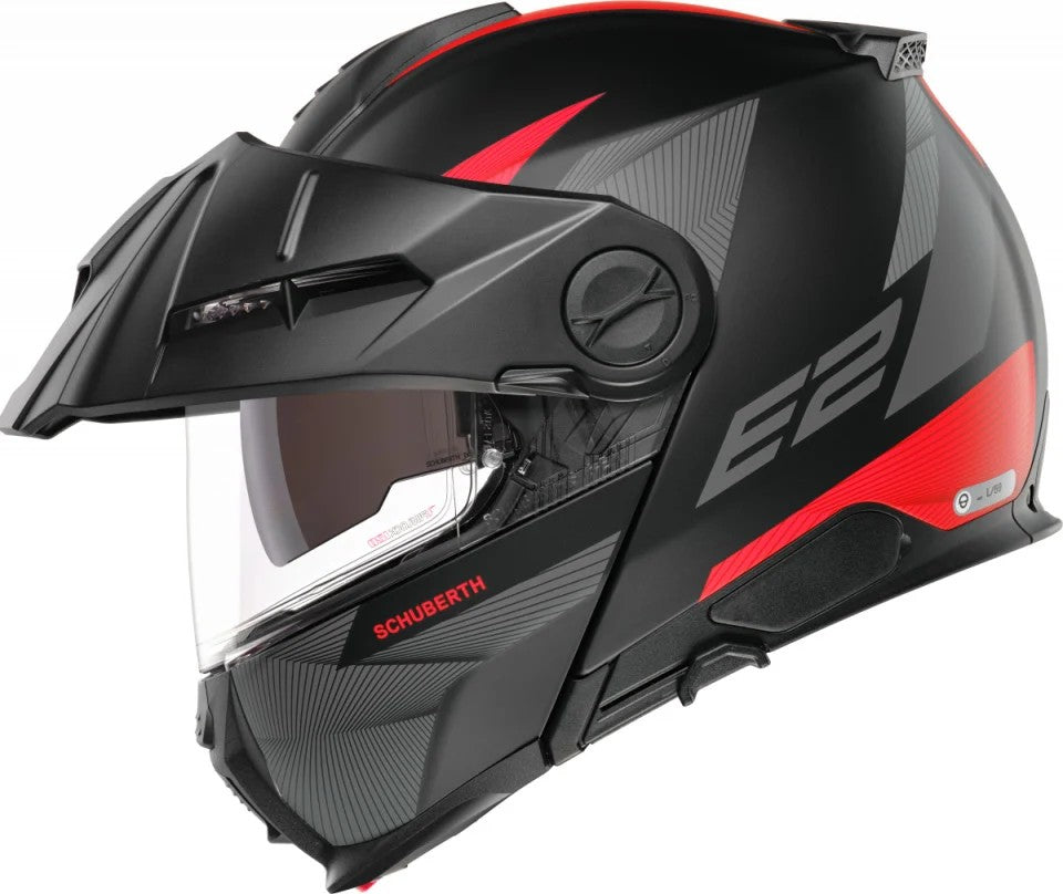 Schuberth E2 Ece Defender - Rosu
